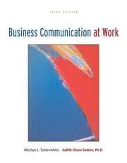 Tapa de Business Communication at Work with OLC Premium Content Card