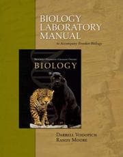 Tapa de Vodopich Biology Laboratory Manual specific t/a Brooker Biology