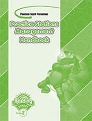 Tapa de READING 2011 PRACTICE STATIONS MANAGEMENT HANDBOOKS GRADE 2