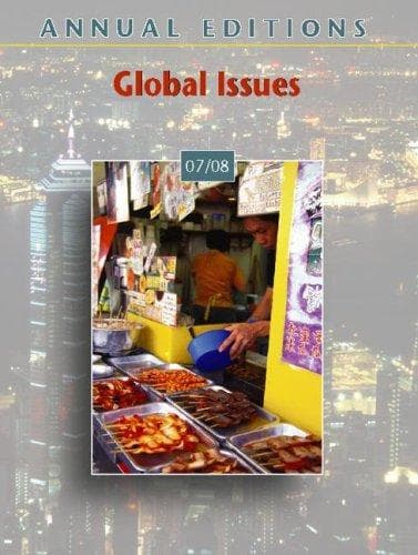 Tapa de Annual Editions: Global Issues 07/08 (Annual Editions : Global Issues)