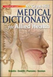 Tapa de McGraw-Hill allied health medical dictionary