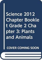 Tapa de SCIENCE 2012 CHAPTER BOOKLET GRADE 2 CHAPTER 3