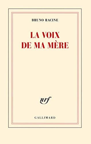 Tapa de La voix de ma mère