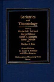 Tapa de Geriatrics and Thanatology