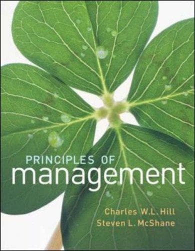 Tapa de Principles of Management