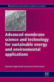 Tapa de Advanced Membrane Science and Technology for Sustainable Energy and Environmental Applications