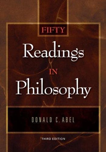 Tapa de Fifty Readings in Philosophy