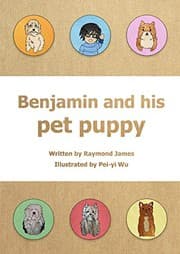 Tapa de Benjamin and his pet puppy