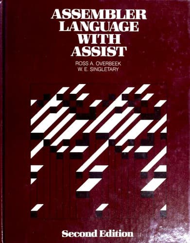 Tapa de Assembler language with ASSIST