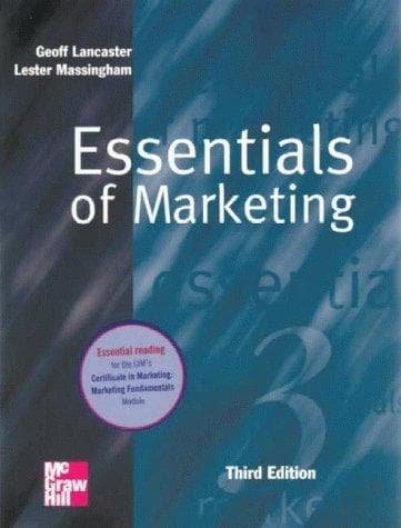 Tapa de Essentials of marketing
