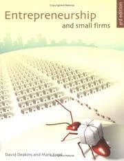 Tapa de Entrepreneurship and small firms