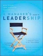 Tapa de A Manager's Guide To Leadership
