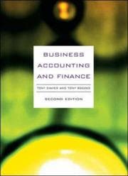 Tapa de Business accounting and finance