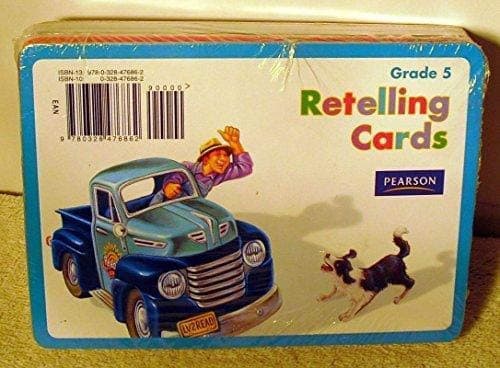 Tapa de READING 2011 RETELLING CARDS GRADE 5