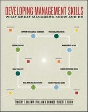 Tapa de Developing Management Skills