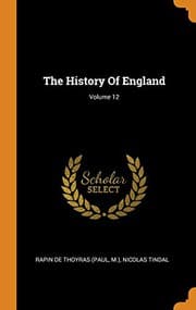 Tapa de The History of England; Volume 12