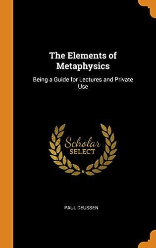 Tapa de The Elements of Metaphysics