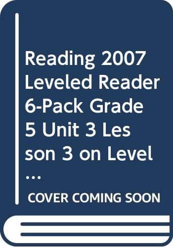 Tapa de READING 2007 LEVELED READER 6-PACK GRADE 5 UNIT 3 LESSON 3 ON LEVEL SEARCHING FOR DINOSAURS