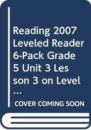 Tapa de READING 2007 LEVELED READER 6-PACK GRADE 5 UNIT 3 LESSON 3 ON LEVEL SEARCHING FOR DINOSAURS