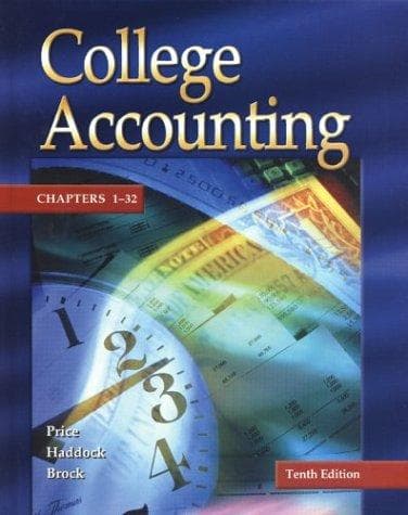 Tapa de College Accounting Student Edition Chapters 1-32