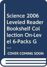 Tapa de SCIENCE 2006 LEVELED READER BOOKSHELF COLLECTION ON-LEVEL 6-PACKS GRADE 5