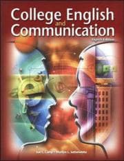Tapa de College English and communication