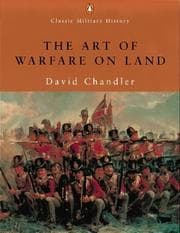 Tapa de The art of warfare on land