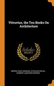 Tapa de Vitruvius, the Ten Books on Architecture