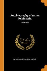 Tapa de Autobiography of Anton Rubinstein