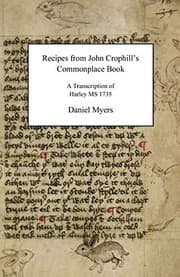 Tapa de Recipes from John Crophill's Commonplace Book