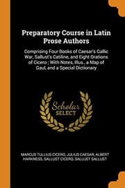 Tapa de Preparatory Course in Latin Prose Authors