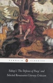 Tapa de Sidney's 'The defence of Poesy' and selected Renaissance literary criticism