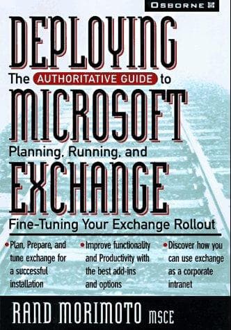 Tapa de Deploying Microsoft Exchange Server 5