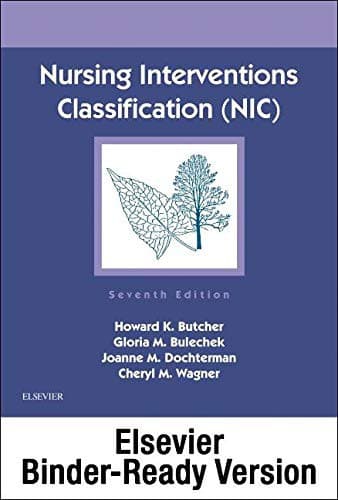 Tapa de Nursing Interventions Classification  - Binder Ready