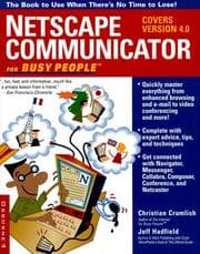 Tapa de Netscape Communicator for busy people