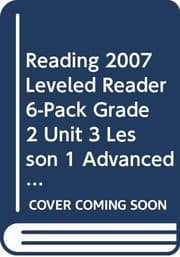 Tapa de READING 2007 LEVELED READER 6-PACK GRADE 2 UNIT 3 LESSON 1 ADVANCED THE SIDEKICK