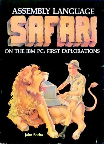 Tapa de Assembly language safari on the IBM PC
