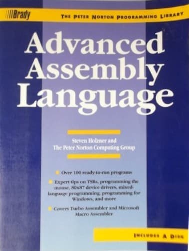 Tapa de Advanced assembly language