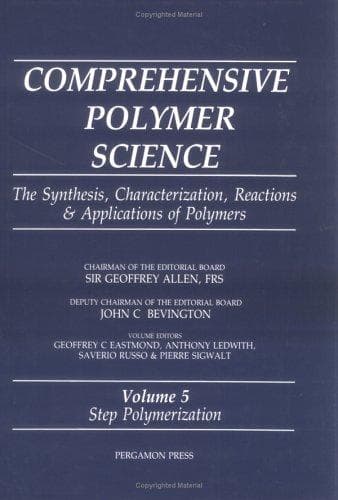 Tapa de Comprehensive polymer science
