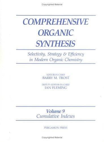 Tapa de Comprehensive Organic Synthesis