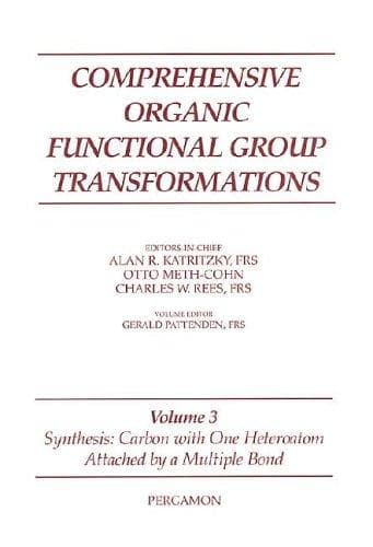 Tapa de Comprehensive organic functional group transformations