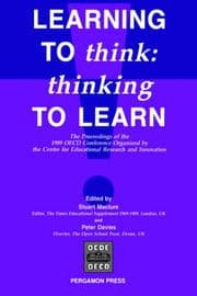 Tapa de Learning to think