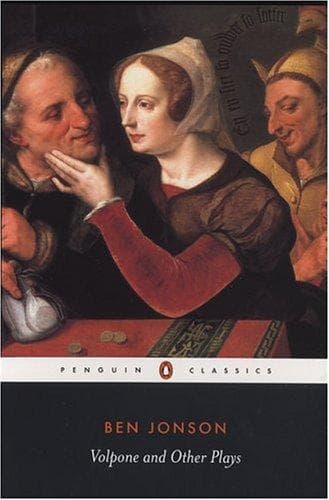Tapa de Volpone and other plays