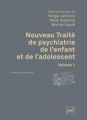 Tapa de Nouveau traité de psychiatrie de l'enfant et de l'adolescent