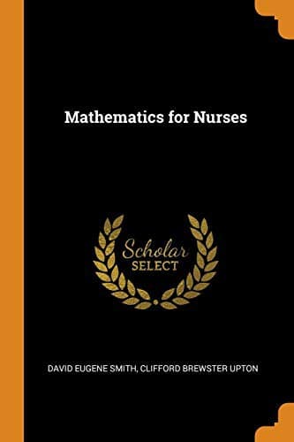 Tapa de Mathematics for Nurses