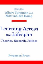 Tapa de Learning across the lifespan