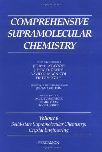 Tapa de Comprehensive Supramolecular Chemistry : Solid-State Supramolecular Chemistry