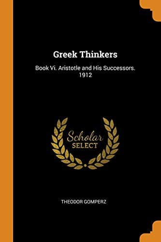 Tapa de Greek Thinkers