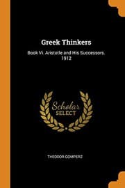 Tapa de Greek Thinkers