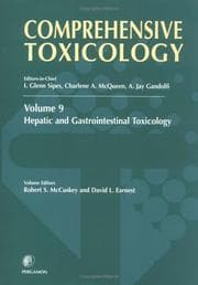 Tapa de Comprehensive toxicology